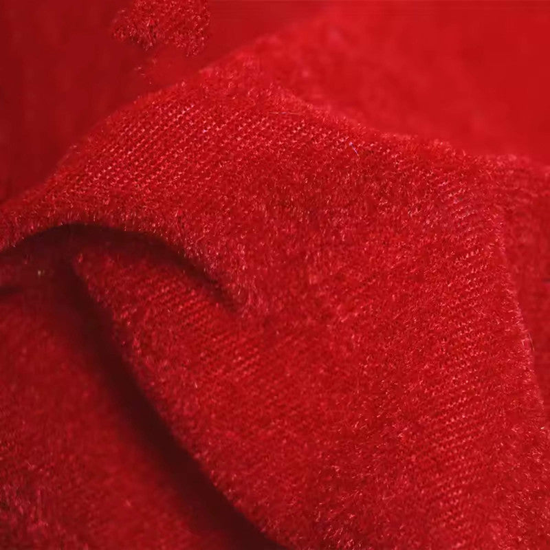 Thickened Golden Velvet Fabric Red Black Wedding Background Cloth Curtain Stage Decoration Conference Tablecloth Velvet Fabric
