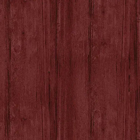 Cotton Wideback Fabric Red Claret Washed Wood 108"
