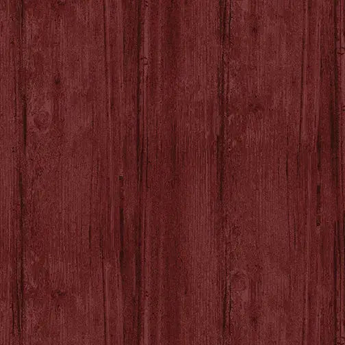 Cotton Wideback Fabric Red Claret Washed Wood 108"