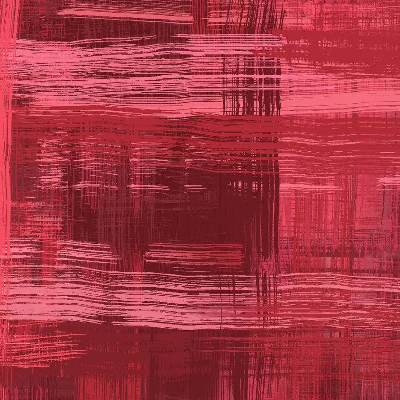 Cotton Wideback Fabric Red Colorfield 108"