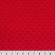 Red Cuddle Dimple Fabric