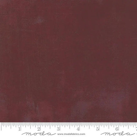 Cotton Fabric Red Grunge Basics Burgundy 44/45"