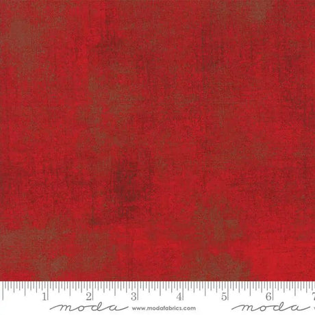 Cotton Print Red Grunge Basics Formula One 44/45" Fabric Per Yard