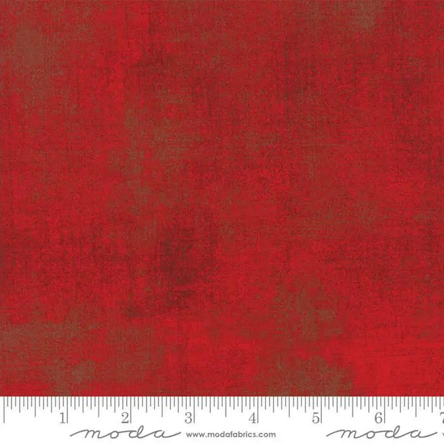 Cotton Print Red Grunge Basics Formula One 44/45" Fabric Per Yard