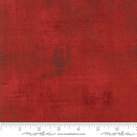 Cotton Print Red Grunge Basics Winter Cherry 44/45"