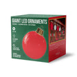 HoliGlow Inflatable LED Ornament - 20" Red