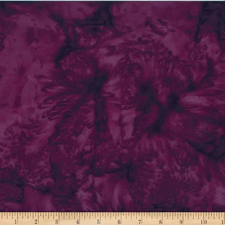 Cotton Wideback Fabric Red Sonoma Watercolor Wave