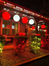 HoliGlow Inflatable LED Ornament - 20" Red