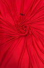Stretch Lining Polyester Fabric - Red, Matte Soft, 60" Width (1 Yard)