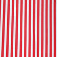 Swim Knit Nylon Spandex Red White Vertical Stripe
