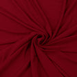 Cotton Spandex Jersey Knit Fabric Red 4-Way Stretch