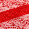 Galaxy Glitter Design Mesh Lace Polyester Fabric - Glitter Galaxy Pattern, 52-54" Width (1 Yard)