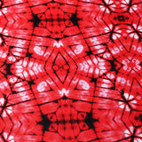 Samurai Polyester Spandex Fabric - Royal Or Red Paper Print, With Or Without Foil, 58-60" Width, 240 GSM (1 Yard)