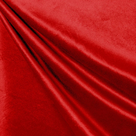 Royal Velvet Velvet Fabric - Black, Blush, Brown, Burgundy, Champagne, Charcoal, Dark Purple, Fuchsia, Gold, Hunter Green, Indigo, Ivory, Lilac, Moss Green, Navy Blue, Olive, Red, Royal Blue, Silver, Teal, White