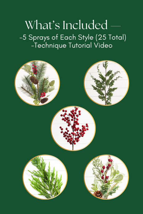 Red Rustic Sprays Mini Bundle