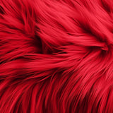 Faux Fur Fabric Round Shaggy 40-Inch Circular