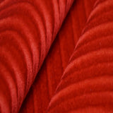 Swirl Velvet Flocking Nylon Fabric - Swirl Pattern, 58/60" Width (1 Yard)
