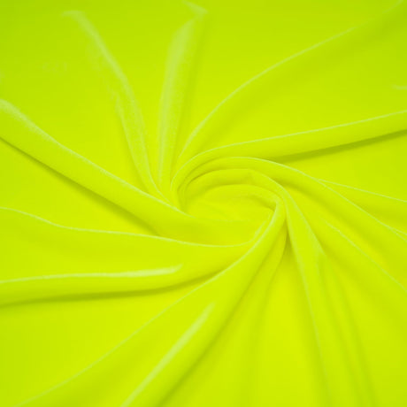 Regal Matte Stretch Velvet Polyester Spandex Fabric - Matte Finish, 4-Way Stretch, 58" Width (1 Yard)