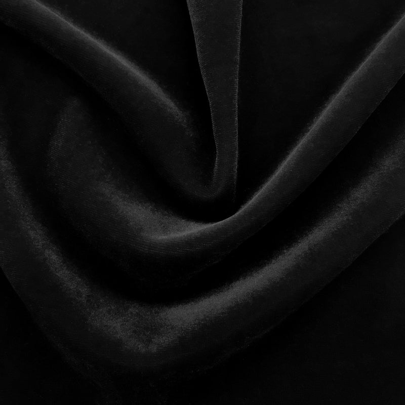 Stretch Velvet Fabric Solid Colors