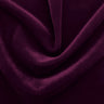 Regal Matte Stretch Velvet Polyester Spandex Fabric - Black, 4-Way Stretch, 58" Width (1 Yard)