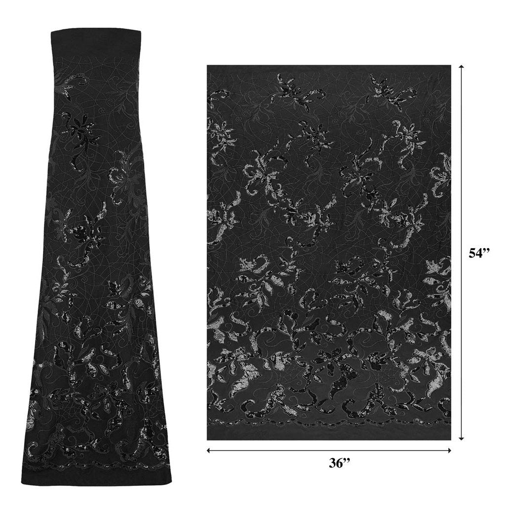 Stretch Mesh Sequin Fabric