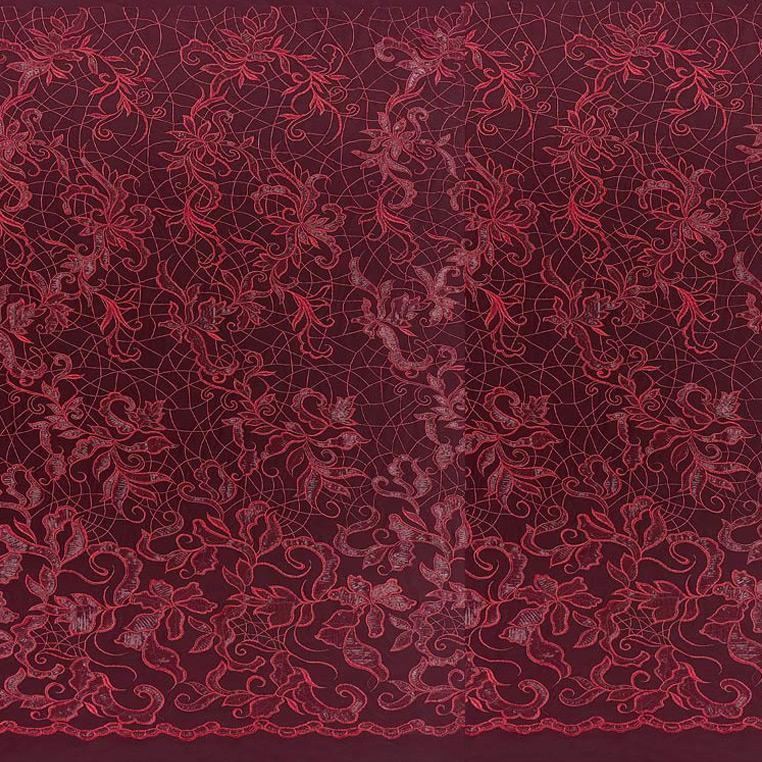 Renaissance Stretch Mesh Sequin Fabric - Royal, White, Champagne, Coral, Red, Burgundy, Green, Navy, Black, 54" Width (1 Yard)