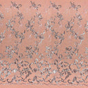 Renaissance Stretch Mesh Sequin Fabric - Royal, White, Champagne, Coral, Red, Burgundy, Green, Navy, Black, 54" Width (1 Yard)