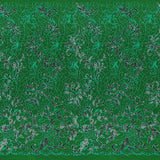 Renaissance Stretch Mesh Sequin Fabric - Royal, White, Champagne, Coral, Red, Burgundy, Green, Navy, Black, 54" Width (1 Yard)