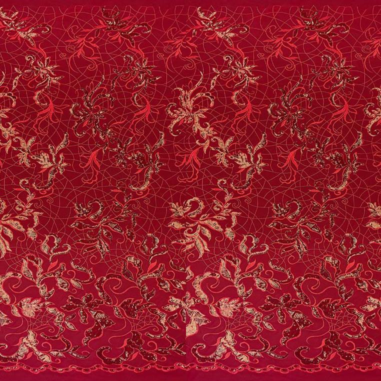 Stretch Mesh Sequin Fabric
