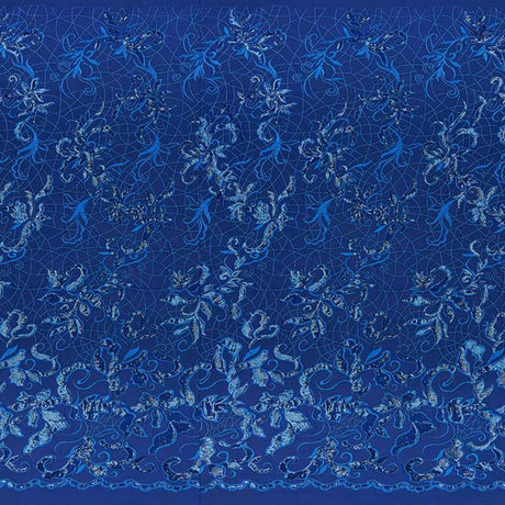 Renaissance Stretch Mesh Sequin Fabric - Royal, White, Champagne, Coral, Red, Burgundy, Green, Navy, Black, 54" Width (1 Yard)