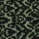 Embroidered Mesh Black Fabric