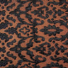 Embroidered Mesh Black Fabric