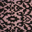 Renee Embroidered Mesh Polyester Spandex Fabric - Embroidered Pleather, 54" Cut Width, 50" Usable Width, 180 Gsm (1 Yard)