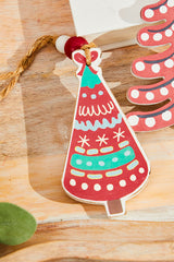 5” Wooden Christmas Tree Ornament