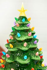 18" Nostalgic Ceramic Christmas Tree, Green
