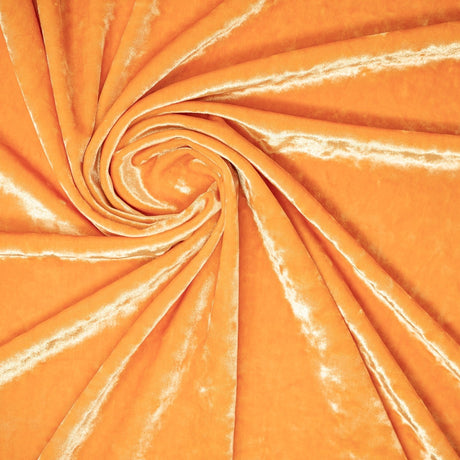 Crushed Stretch Velvet Fabric