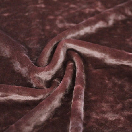 Crushed Stretch Velvet Fabric