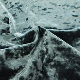 Revival Crushed Stretch Velvet Fabric - 4-Way Stretch Crushed Velvet, 56" Width, 86% Polyester 14% Spandex (1 Yard)