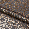 Revolve Sequin On Stretch Mesh Fabric - Black/Gold, Black/Rose Gold, Black/Silver, 46" Width (1 Yard)