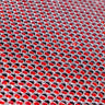 Rhinestone Aluminum Scale Mesh Fabric - Iridescent, Scale Pattern, 21" X 62" (1 Piece)