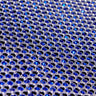 Rhinestone Aluminum Scale Mesh Fabric - Iridescent, Scale Pattern, 21" X 62" (1 Piece)