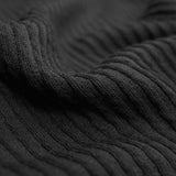 Rib Knit Polyester Rayon Spandex Fabric - Poseidon Blue, 4-Way Stretch, 51" Width (1 Yard)