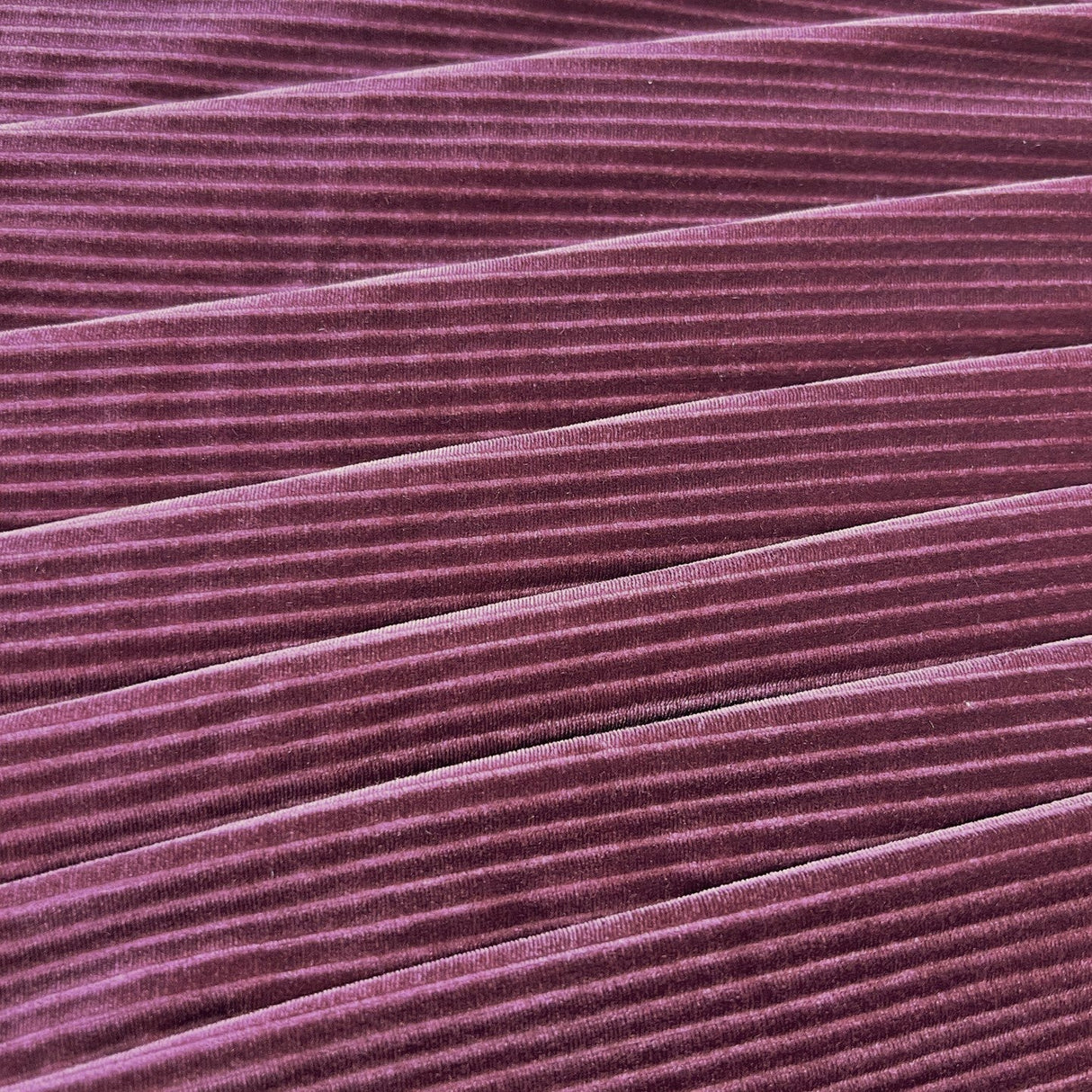 Ribbed Velvet Spandex Fabric - Black, Butterscotch, Espresso, Fig, Poseidon Blue, 54" Width (1 Yard)