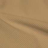 Ribbed Spandex Polyester Spandex Fabric - Ribbed Texture, 54" Width (1 Yard)