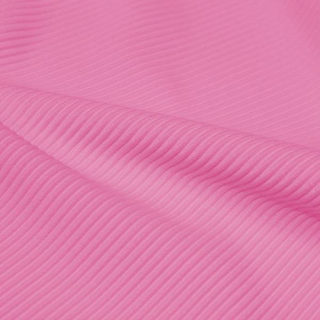 Ribbed Spandex Polyester Spandex Fabric - Ribbed Texture, 54" Width (1 Yard)