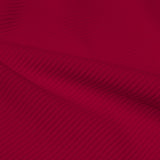 Ribbed Spandex Polyester Spandex Fabric - Ribbed Texture, 54" Width (1 Yard)