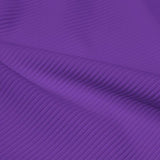 Ribbed Spandex Polyester Spandex Fabric - Ribbed Texture, 54" Width, 4-Way Stretch (1 Yard)