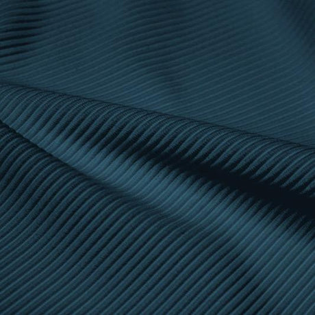 Ribbed Spandex Polyester Spandex Fabric - Ribbed Texture, 54" Width (1 Yard)