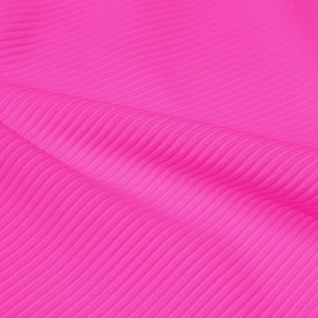 Ribbed Spandex Polyester Spandex Fabric - Ribbed Texture, 54" Width (1 Yard)