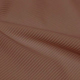 Ribbed Spandex Polyester Spandex Fabric - Ribbed Texture, 54" Width, 4-Way Stretch (1 Yard)